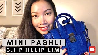 31 PHILLIP LIM MINI PASHLI  REVIEW  WHAT FITS [upl. by Llennol186]