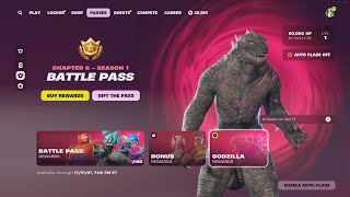 Fortnite Chapter 6  Season 1 Battle Pass Full Showcase [upl. by Favin]