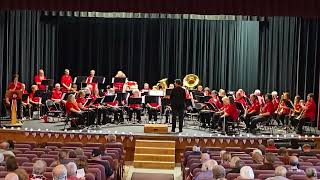 SE Neb Comm Band Veterans Day Concert 2024 Part 1 [upl. by Noelopan]