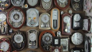 My Clock Collection  June 12 2017（私のクロックコレクション） [upl. by Avehstab]