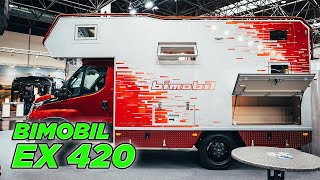 Bimobil Wohnmobil 2023 EX 420  Iveco Daily 4x4  Caravan Salon [upl. by Pravit]