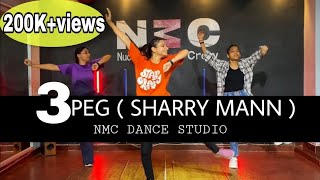 3 Peg  Sharry Mann Bhangra Dance  Dance Cover  NMC Dance Studio  beginners batch [upl. by Asihtal]