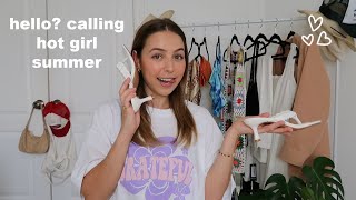 nasty gal summer try on haul [upl. by Kapor]