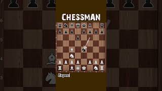 Alekhines Defense trick  Checkmate in 8moves chess chessshorts chessopenings chessopeningtrap [upl. by Sgninnej]