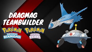 Building a DRAGMAG team in BDSP OU  Pokemon Showdown [upl. by Amle480]