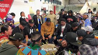 Bullhorn Sunday  Sr Mens Chicken  Sylvan Lake Pow Wow 2024 [upl. by Harlamert]