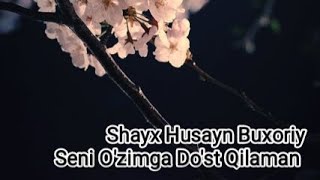 Shayx Husayn Buxoriy  Seni Ozimga Dost Qilaman shayx husayn yahyo [upl. by Ynohtnad]