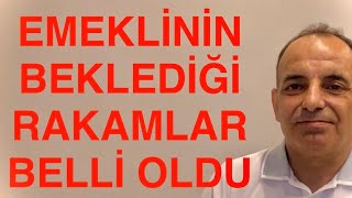 AÇIKLAMA GELDİ İŞTE EMEKLİNİN BEKLEDİĞİ RAKAMLAR VE TARİHLER [upl. by Norraj]