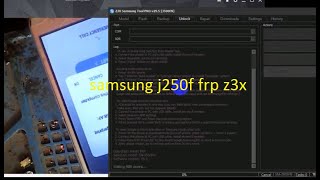 samsung j250f frp z3x box [upl. by Brittaney]