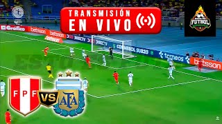 ¡SE LUCHÓ PERÚ 0 VS 2 ARGENTINA EN VIVO 🔴 TORNEO PREOLÍMPICO SUDAMERICANO SUB 23 [upl. by Gemperle]