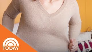 Simple Hack On How To Unshrink A Sweater  TODAY [upl. by Anreval]