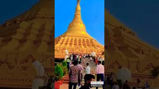 Golden temple pagoda mandirmumbai youtubeshorts song goldegoraibeach youtube tranding love [upl. by Noira]