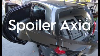 AXIA pasang spoiler AGYA TRD [upl. by Castera]