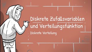 Diskrete Verteilung  Diskrete Zufallsvariablen und Verteilungsfunktion [upl. by Cathie]