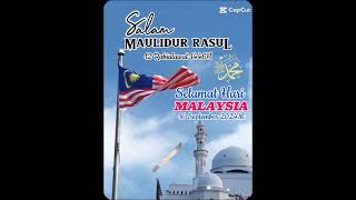 SALAM MAULIDUR RASUL 12Rabiulawal 1446Hselawatkeatasnabi selamatharimalaysia fyp babynaura [upl. by Scheers]