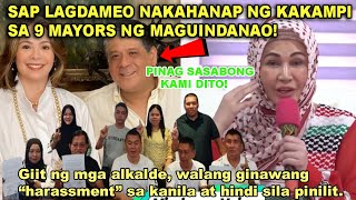 SAP LAGDAMEO NAKAHANAP NG KAKAMPI SA 9 na ALKALDE❗Mga Mayor ng Maguindanao delNorte humarap sa media [upl. by Enyal]