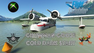 Grumman Goose Cold Dark Start Xbox Series X MSFS 2020 [upl. by Yenruogis]