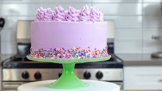 Cake Decorating for Beginners  How to Frost a Cake [upl. by Krystalle920]