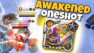 64 ➜ AWAKENED Oneshot  Claws Solo PvP  Albion Online [upl. by Cadmar70]