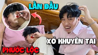 Vlog  Phước Lộc Gaming Lần Đầu Được Hoàng Vinh TV Xỏ Khuyên Tai Và Cái Kết …  Hoàng Vinh TV [upl. by Atinal]