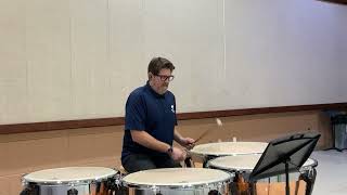 2025 HS Timpani Etude [upl. by Crichton169]