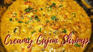 Creamy Cajun Shrimp  Quick amp Easy [upl. by Alvy]