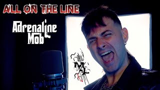 Mark Lee rock performs All on the Line Adrenaline Mob [upl. by Lonna14]