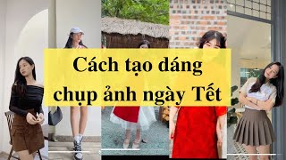 Shopee Haul Tổng Hợp TikTok Unboxing Review Cách tạo dáng chụp ảnh ngày Tết [upl. by Ahsienek839]