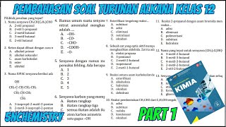 Pembahasan Soal Senyawa Turunan Alkana Kelas 12 part1 [upl. by Haeluj41]