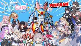 All Hololive JP EN And ID Members Reaction To Pekodam For The First Time Holocure Hololive 【ENG SUB】 [upl. by Lotti]