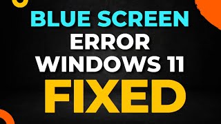 Blue Screen Error Windows 11 [upl. by Ailahtan]