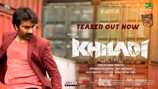 Khiladi​ Movie Teaser  Ravi Teja Meenakshi Chaudhary  Dimple Hayathi  Ramesh Varma  DSP [upl. by Aholla993]