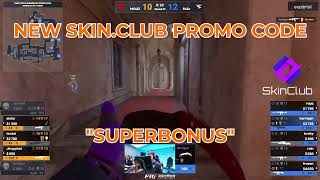 SUPERBONUS  New Skinclub Promo Code 2025  BEST PROMO CODE 2025 [upl. by Grube]