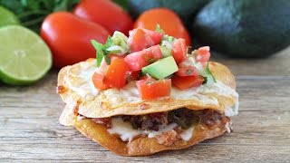 How to Make Homemade Chalupas [upl. by Assirok70]