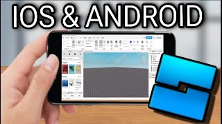 How to make Roblox games on mobile IOS amp Android [upl. by Enileqcaj49]