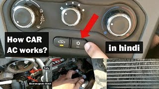 How Car AC Works in Hindi  Parts of Cars AIR CONDITIONING SYSTEM  DDS [upl. by Kannry]