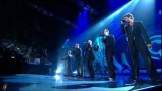 Take That  Love Love live  National Movie Awards 2011 [upl. by Annohsat]