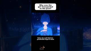 Why was the girl transported to the past anime animeandtheirvoiceactors animeedit [upl. by Fauman]