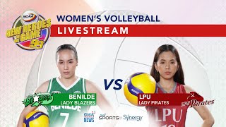 NCAA Season 99  Benilde vs LPU Women’s Volleyball  LIVESTREAM [upl. by Wolcott194]