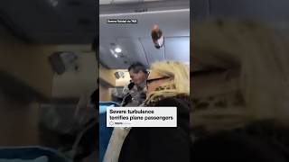 Severe turbulence terrifies plane passengers [upl. by Rento]