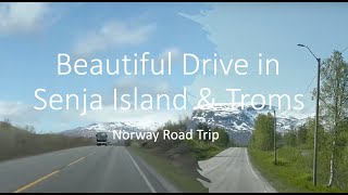 Driving in Senja Island  Troms  Lyngen [upl. by Herschel]