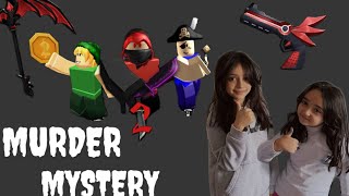 لعبنا لعبة murder mystery 2وصار اشياء خطيرة نزلو شوفو فيديو بيت الاشباح تحت بالوصف [upl. by Iznik824]