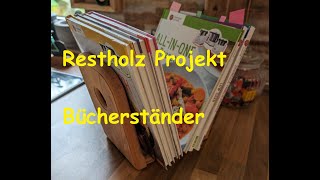 Restholz Projekt  Bücherständer [upl. by Baptlsta]