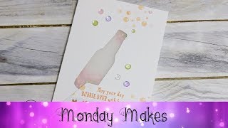 Bubble Over Shaker Card featuring Stampin Up® Products [upl. by Giess]