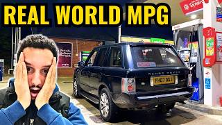 Can You Afford To Drive A V8 Range Rover BRUTALLY HONEST MPG Test [upl. by Larrabee]