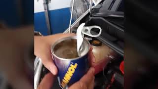 Servis Toyota Estima Gabungan Motul amp Mannol [upl. by Idnod890]