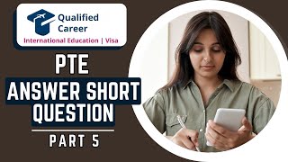 PTE Answer Short Question March 2024 Prediction PART  5 February 19 2024  Qualified Career [upl. by Jamima]