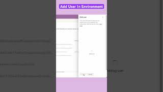 Dynamic 365 Add user in dynamic 365 environment [upl. by Edlitam]