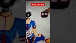 Odisha biggest festival 🎎 jaganath rangoli ytshorts rangoli shorts indianart [upl. by Salvucci]