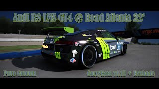 Audio R8 LMS GT4  Road Atlanta 2022 GarryReal  Reshade [upl. by Akenet]